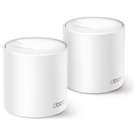 Tp-Link AX1500 Whole Home Mesh Wi-Fi 6 System | Deco X10 (2-pack) | 802.11ax | 10/100/1000 Mbit/s | Ethernet LAN (RJ-45) ports 1