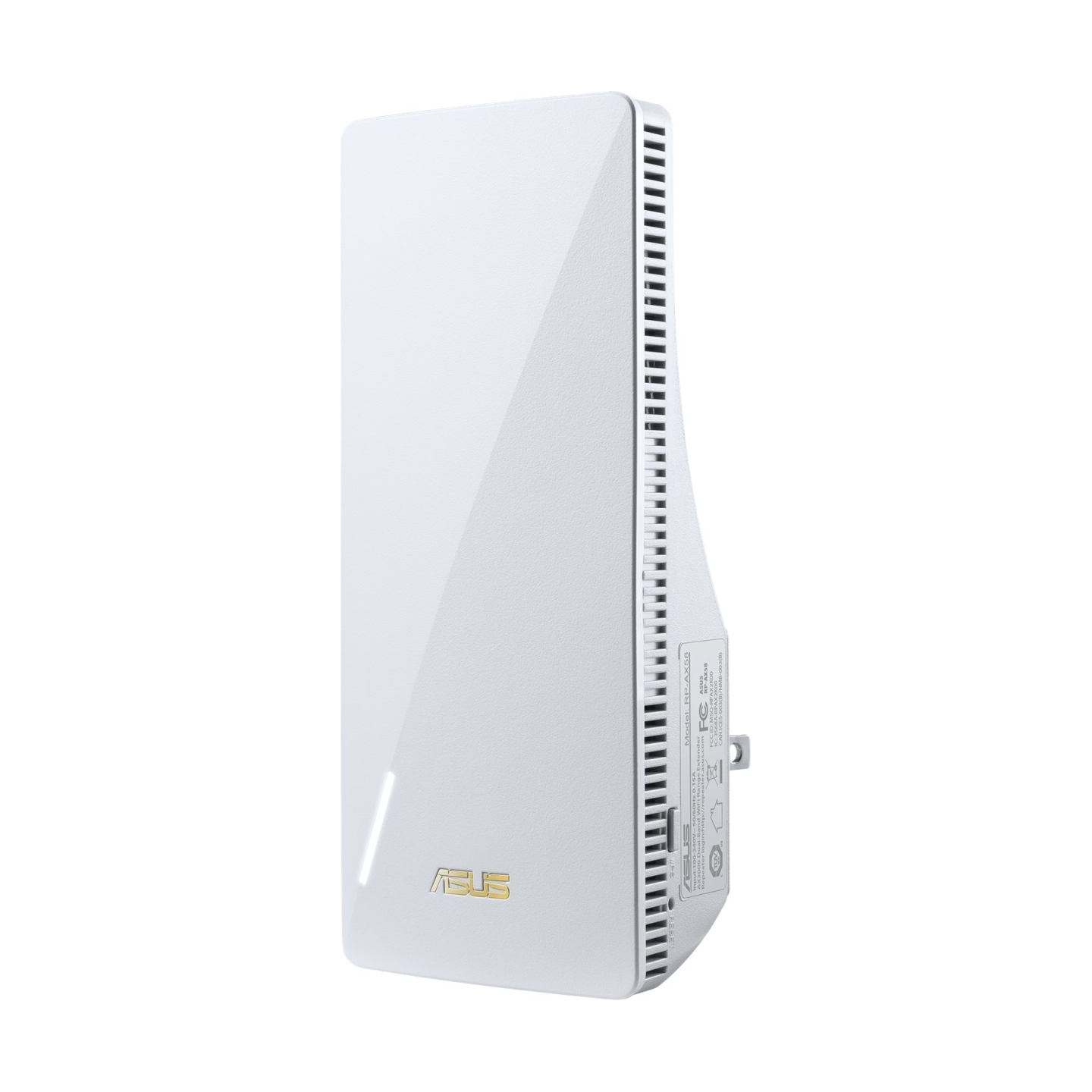 Asus AX3000 Dual-band WiFi 6 Range Extender (EU) | RP-AX58 | 802.11ax | 574+2402 Mbit/s | 10/100/1000 Mbit/s | Ethernet LAN (RJ-