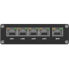 Teltonika Ethernet Router | RUT301 | No Wi-Fi | 10/100 Mbit/s | Ethernet LAN (RJ-45) ports 5 | Mesh Support No | MU-MiMO No | No