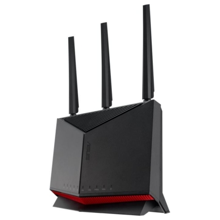 Asus Wireless Wifi 7 Dual Band Gigabit Router | RT-BE86U | 802.11be | 6800 Mbit/s | Ethernet LAN (RJ-45) ports 5 | Mesh Support 
