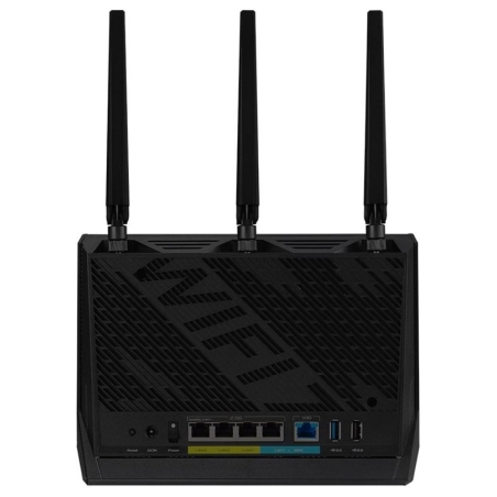 Asus Wireless Wifi 7 Dual Band Gigabit Router | RT-BE86U | 802.11be | 6800 Mbit/s | Ethernet LAN (RJ-45) ports 5 | Mesh Support 