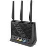 Asus Wireless Wifi 7 Dual Band Gigabit Router | RT-BE86U | 802.11be | 6800 Mbit/s | Ethernet LAN (RJ-45) ports 5 | Mesh Support 
