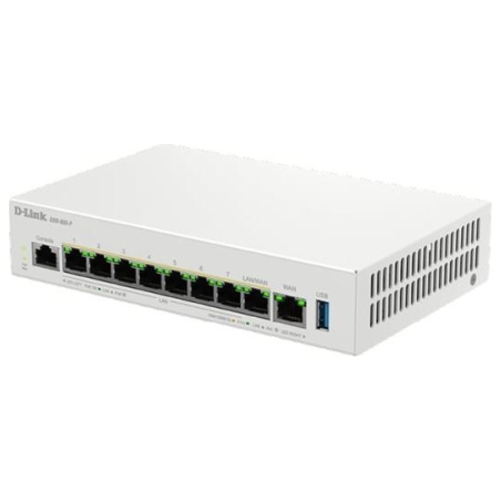 D-Link Wireless router | DBR-600-P/E | 10/100/1000 Mbit/s | Ethernet LAN (RJ-45) ports 8 | Mesh Support Yes | MU-MiMO No | No mo
