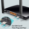 Tp-Link Router Archer MR402 AC1200 Wireless Dual Band 4G LTE Build-In 150Mbps 4G LTE Modem