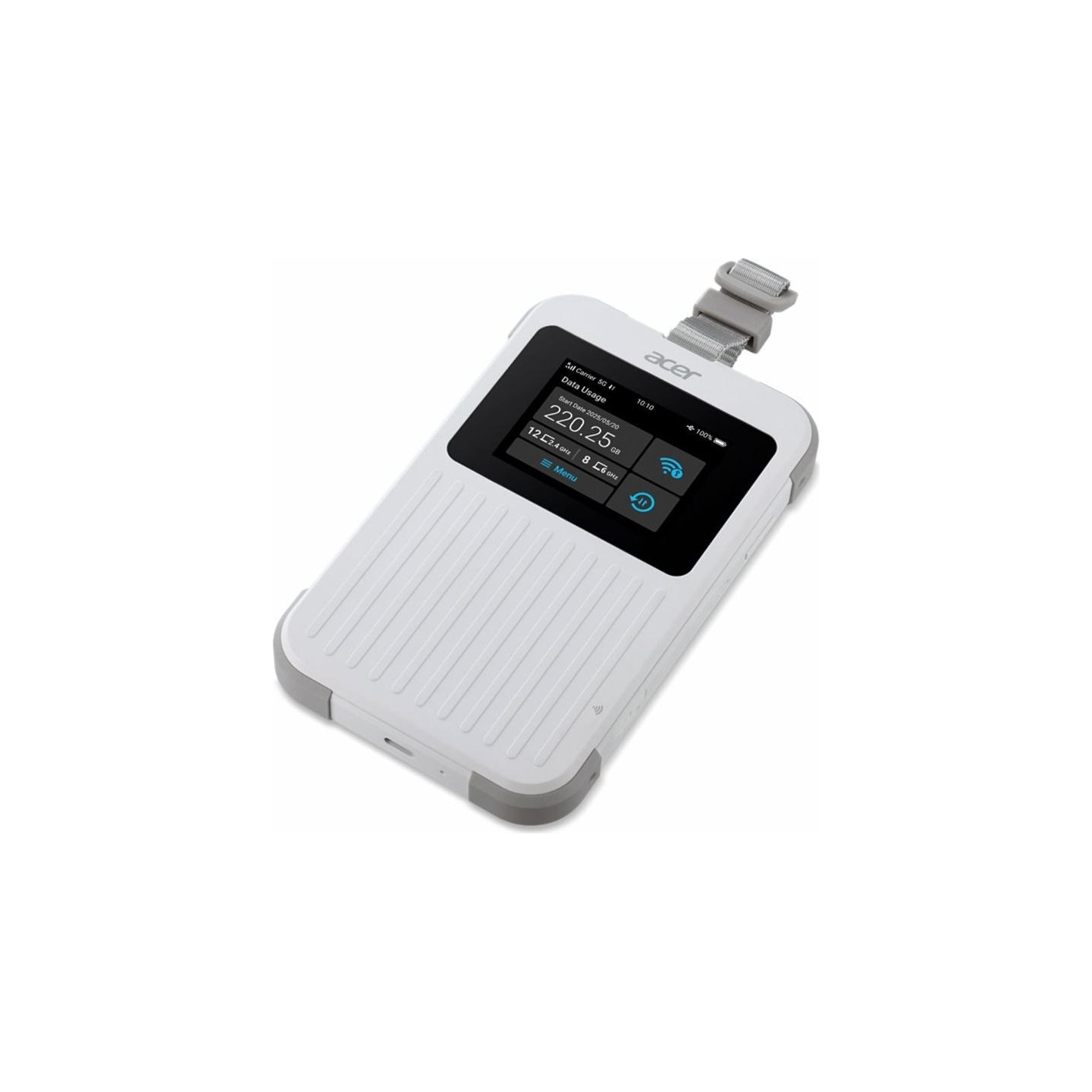 Acer Connect M6E Wi-Fi 5G Mobile Hotspot | FF.G2VTA.001 | 802.11ax | Mesh Support No | MU-MiMO No | 5G