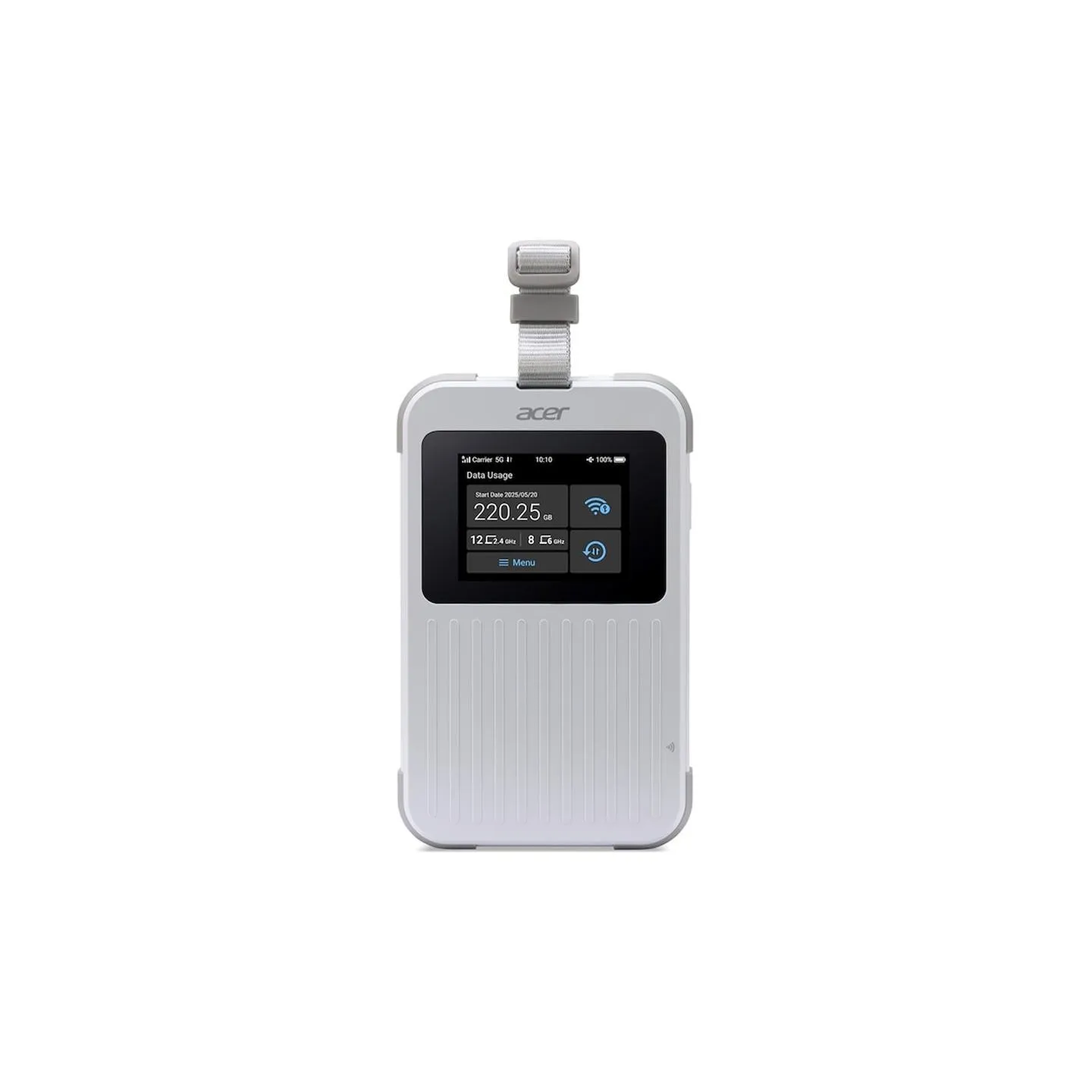 Acer Connect M6E Wi-Fi 5G Mobile Hotspot | FF.G2VTA.001 | 802.11ax | Mesh Support No | MU-MiMO No | 5G