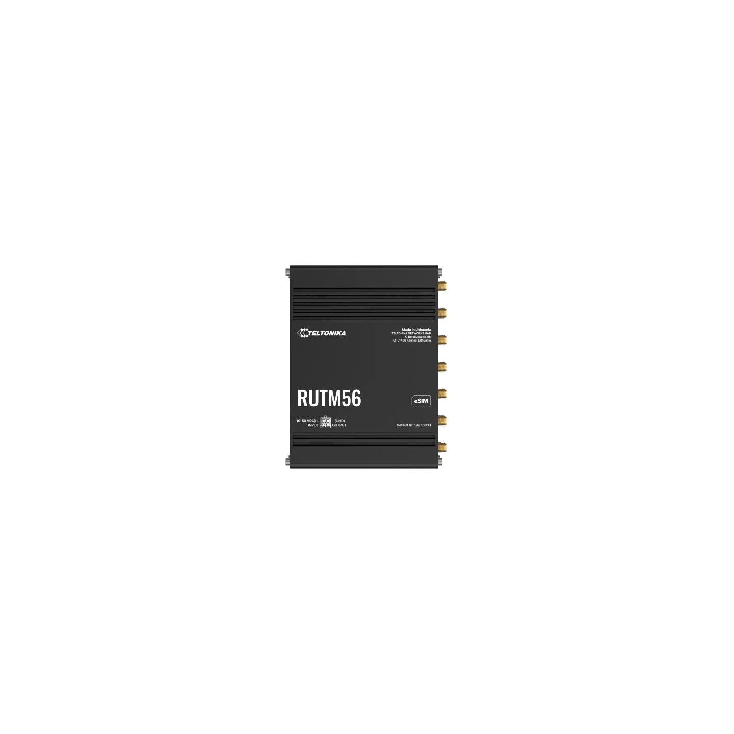 Teltonika IOT ROUTER RUTM56 DUAL MODEM 4G&5G+ETH+WIFI