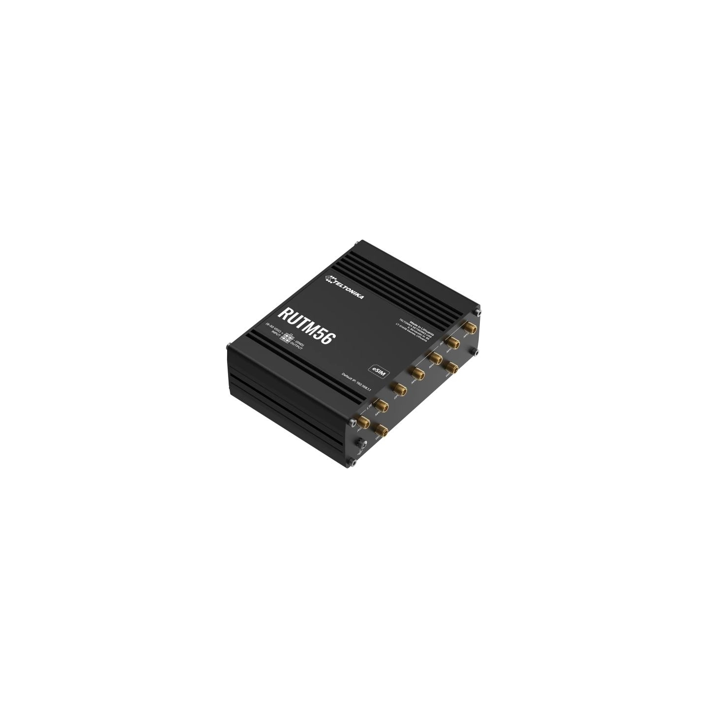 Teltonika IOT ROUTER RUTM56 DUAL MODEM 4G&5G+ETH+WIFI