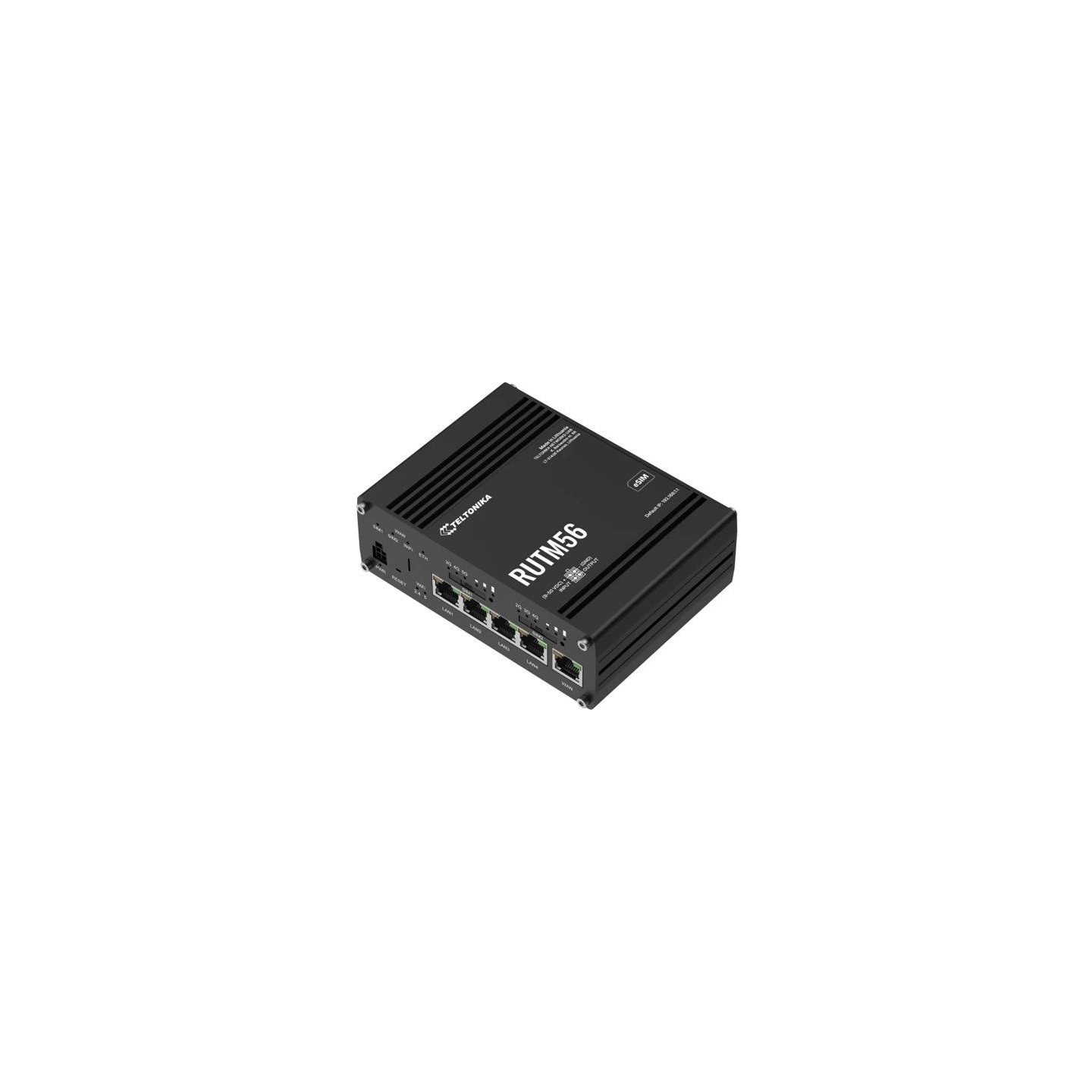 Teltonika IOT ROUTER RUTM56 DUAL MODEM 4G&5G+ETH+WIFI