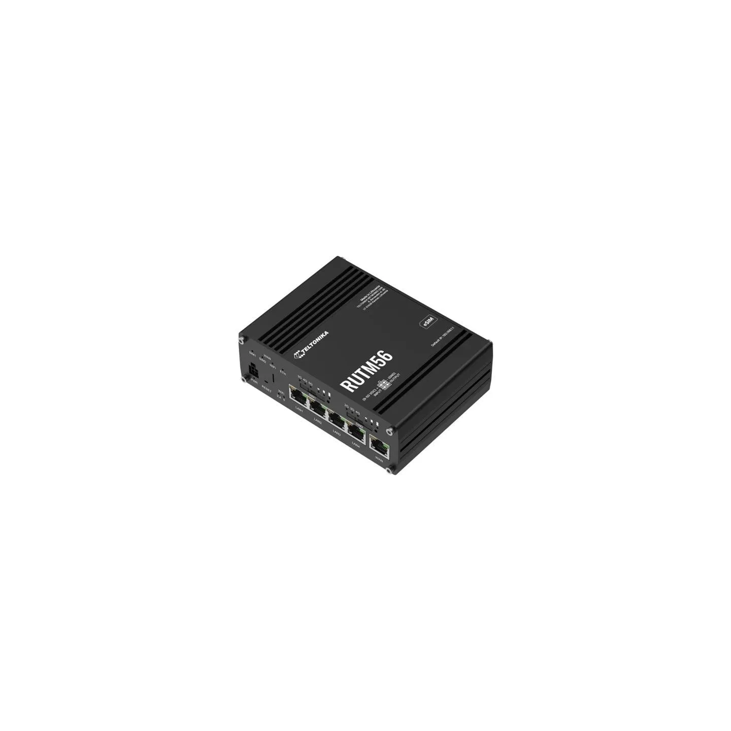 Teltonika IOT ROUTER RUTM56 DUAL MODEM 4G&5G+ETH+WIFI
