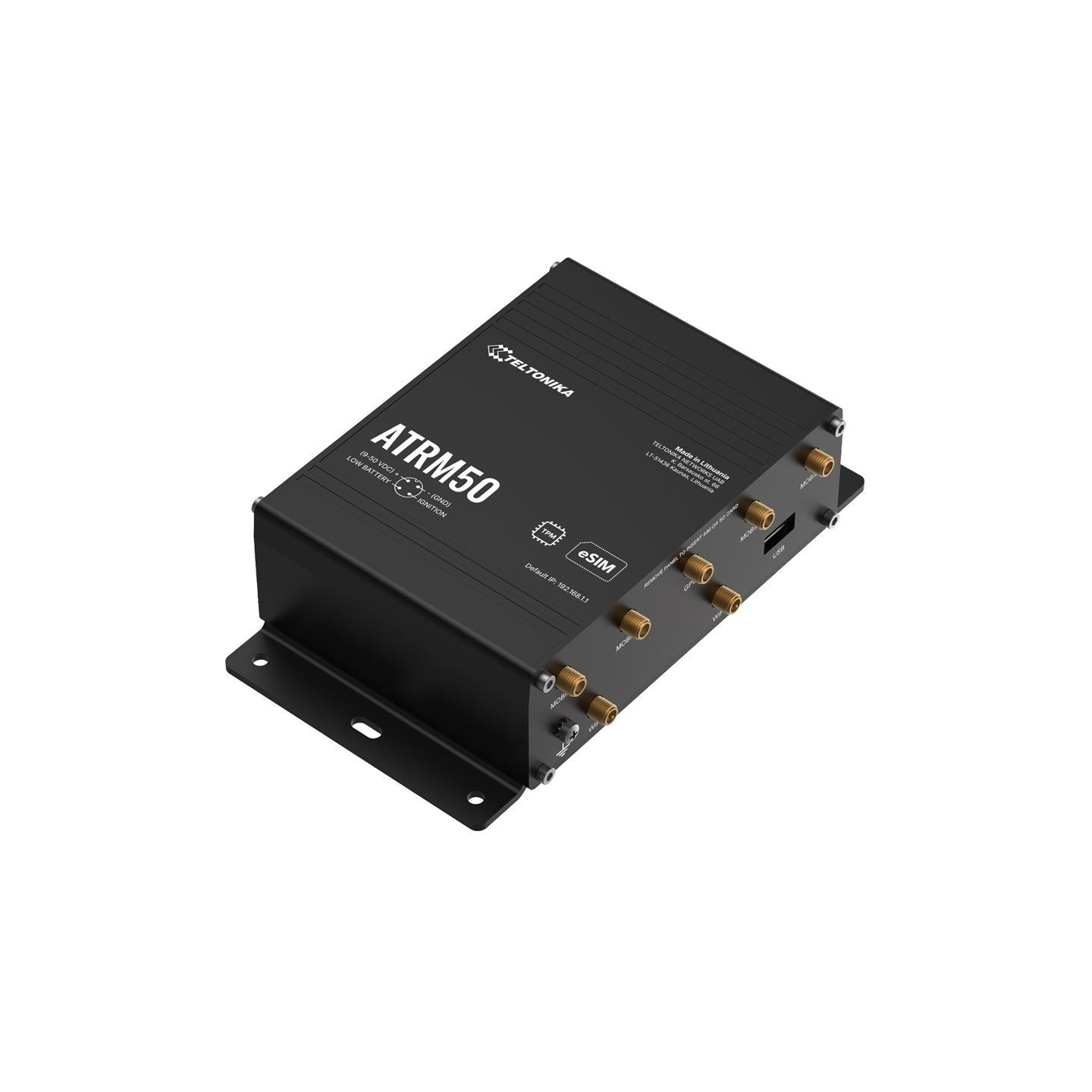 Teltonika ROUTER ATRM50 DUAL SIM, M12 1GB ETH, WIFI, TRANSPORT
