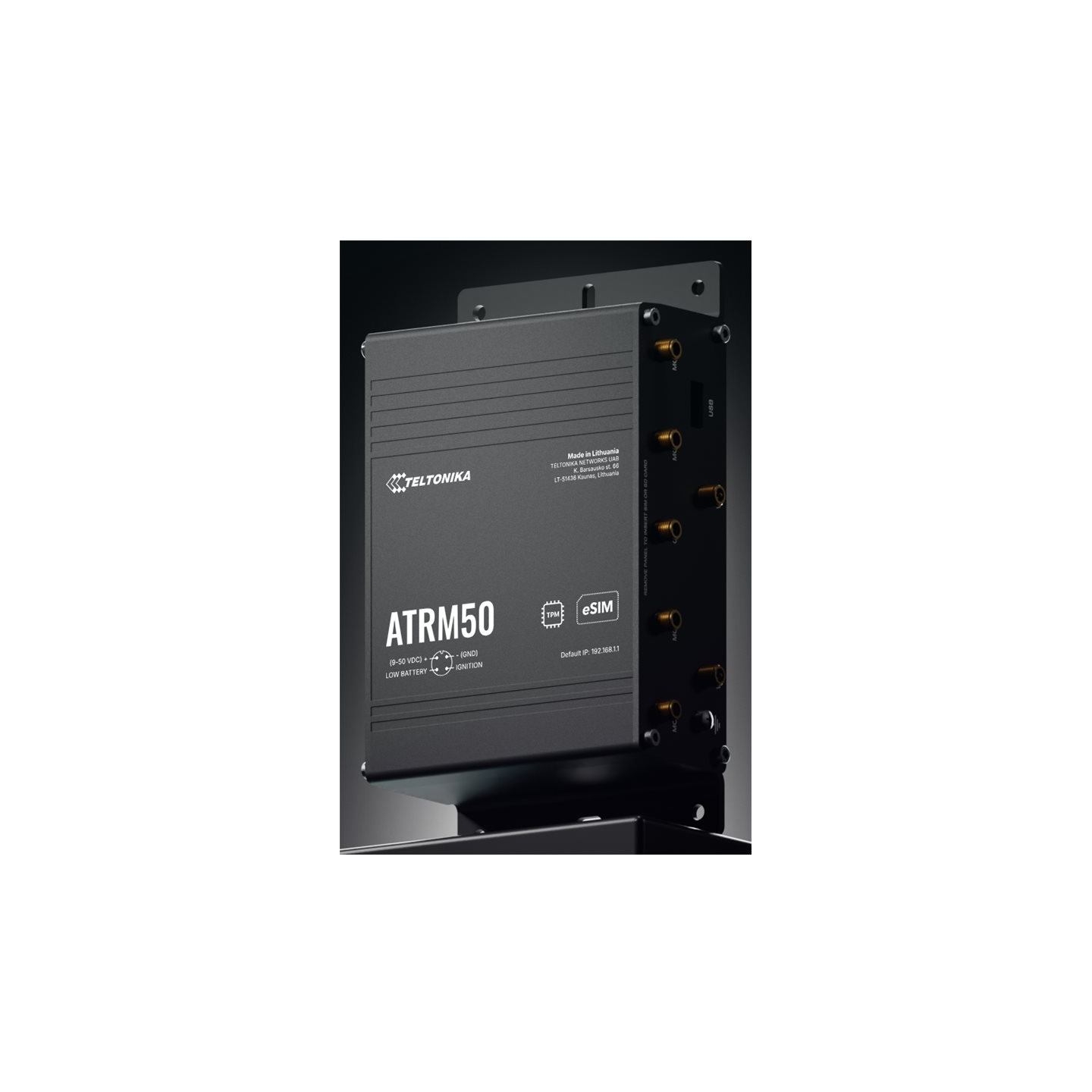 Teltonika ROUTER ATRM50 DUAL SIM, M12 1GB ETH, WIFI, TRANSPORT