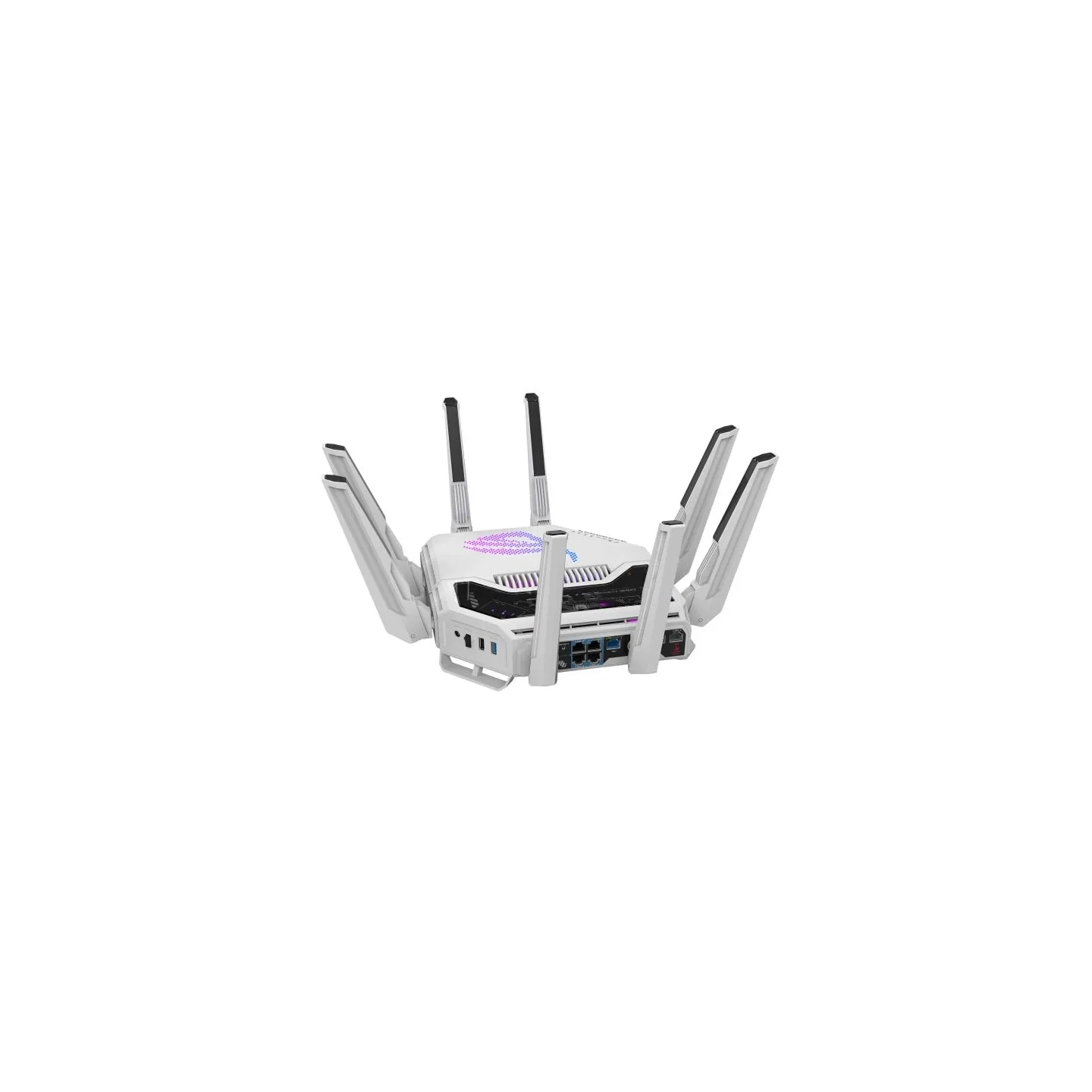 Asus WiFi 7 Tri-band Gaming Router | ROG Rapture GT-BE19000AI | 802.11ax | 10/100/1000 Mbit/s | Ethernet LAN (RJ-45) ports 1 | M