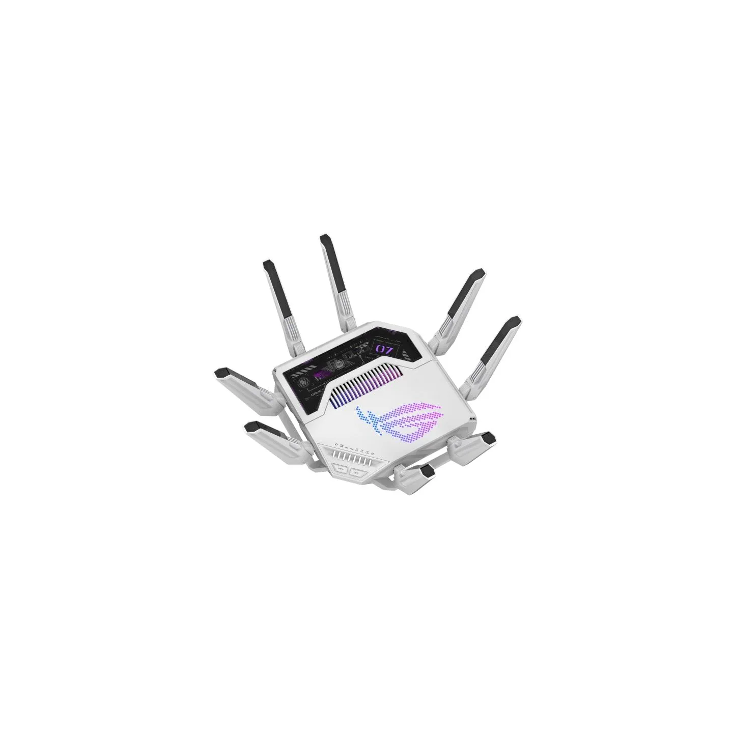 Asus WiFi 7 Tri-band Gaming Router | ROG Rapture GT-BE19000AI | 802.11ax | 10/100/1000 Mbit/s | Ethernet LAN (RJ-45) ports 1 | M