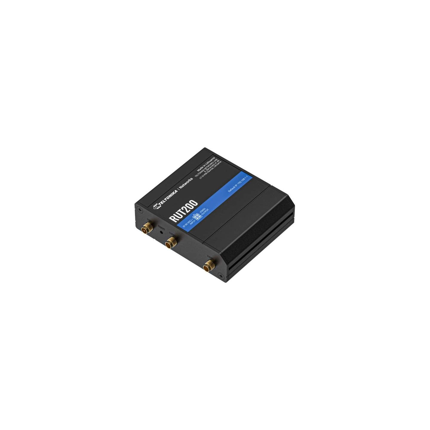 Teltonika IOT ROUTER RUT200 4G (CAT4) 2X10/100 RJ45 AC WIFI
