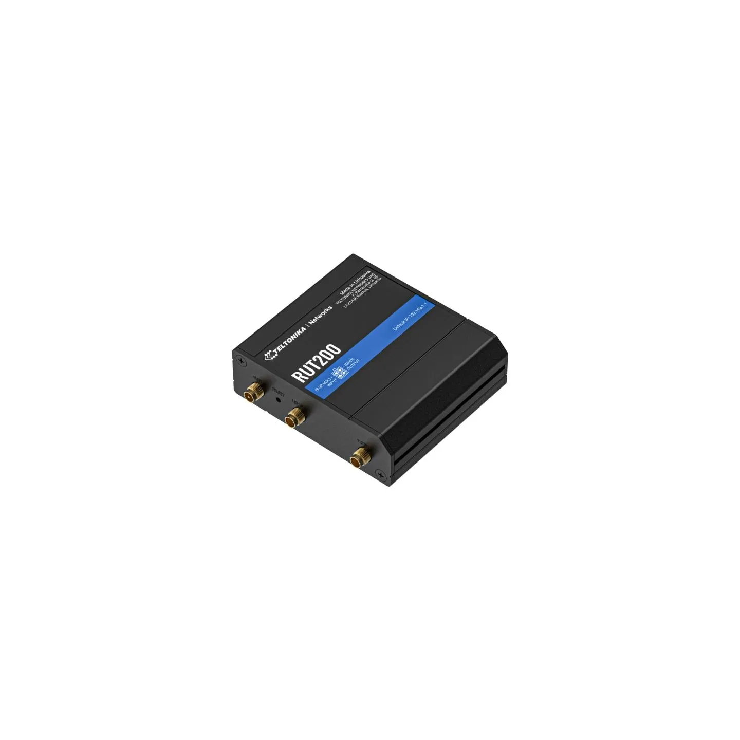 Teltonika LTE Cat 4 Router | RUT200 | 802.11n | 10/100 Mbit/s | Ethernet LAN (RJ-45) ports 2 | Mesh Support No | MU-MiMO No | No