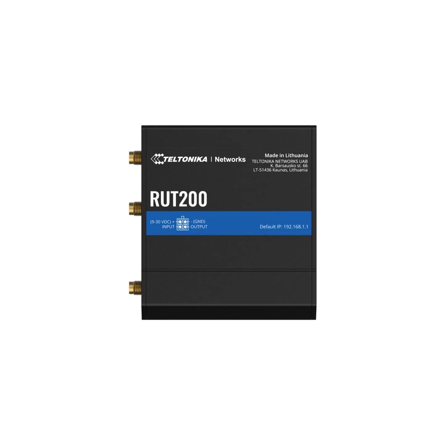 Teltonika LTE Cat 4 Router | RUT200 | 802.11n | 10/100 Mbit/s | Ethernet LAN (RJ-45) ports 2 | Mesh Support No | MU-MiMO No | No