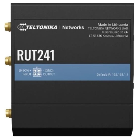 Teltonika IOT ROUTER RUT241 2XLTE