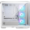 MSI Case | MAG PANO M100R PZ WHITE | White | Micro ATX Tower | ATX