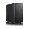 Fractal Design | CORE 1100 | Black | Micro ATX | ATX PSUs, up to 185mm if a typical-length optical drive is mounted