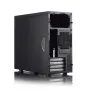 Fractal Design | CORE 1100 | Black | Micro ATX | ATX PSUs, up to 185mm if a typical-length optical drive is mounted