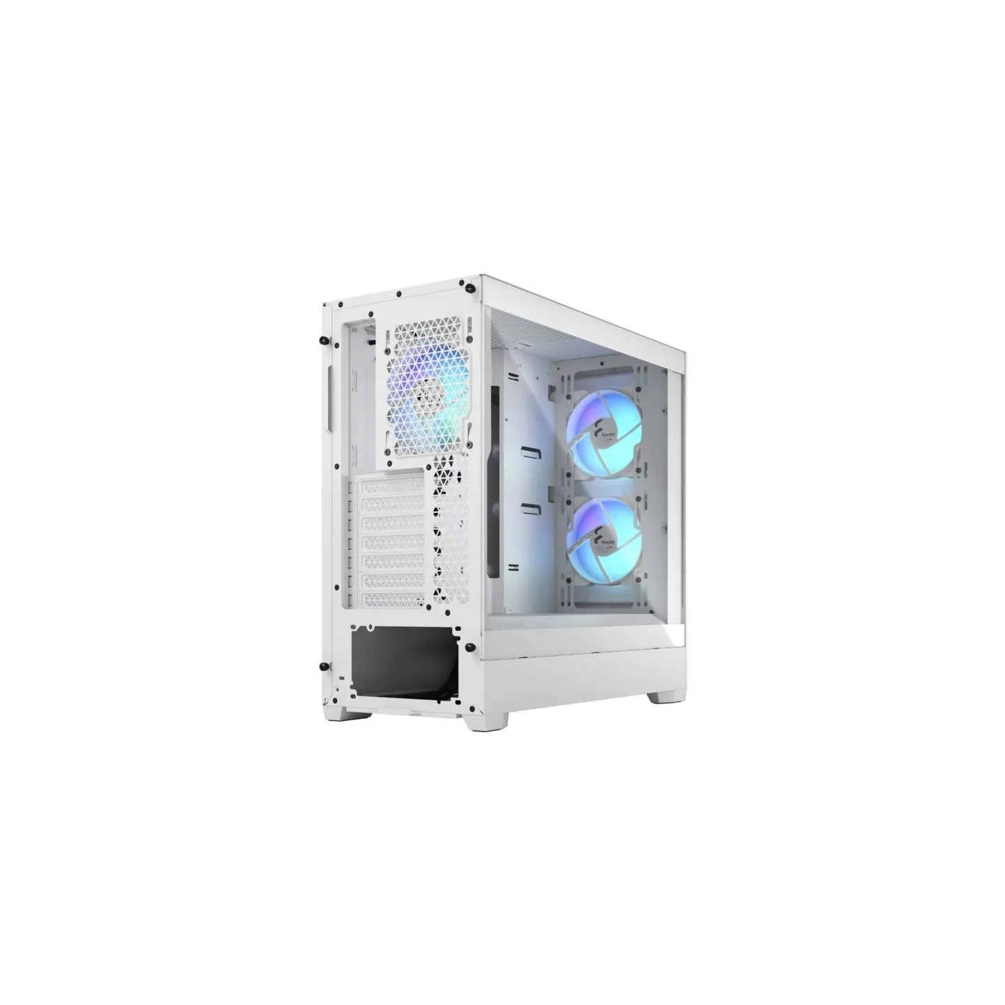 Fractal Design | Pop Air RGB | Side window | White TG Clear Tint | ATX, mATX, Mini ITX | ATX
