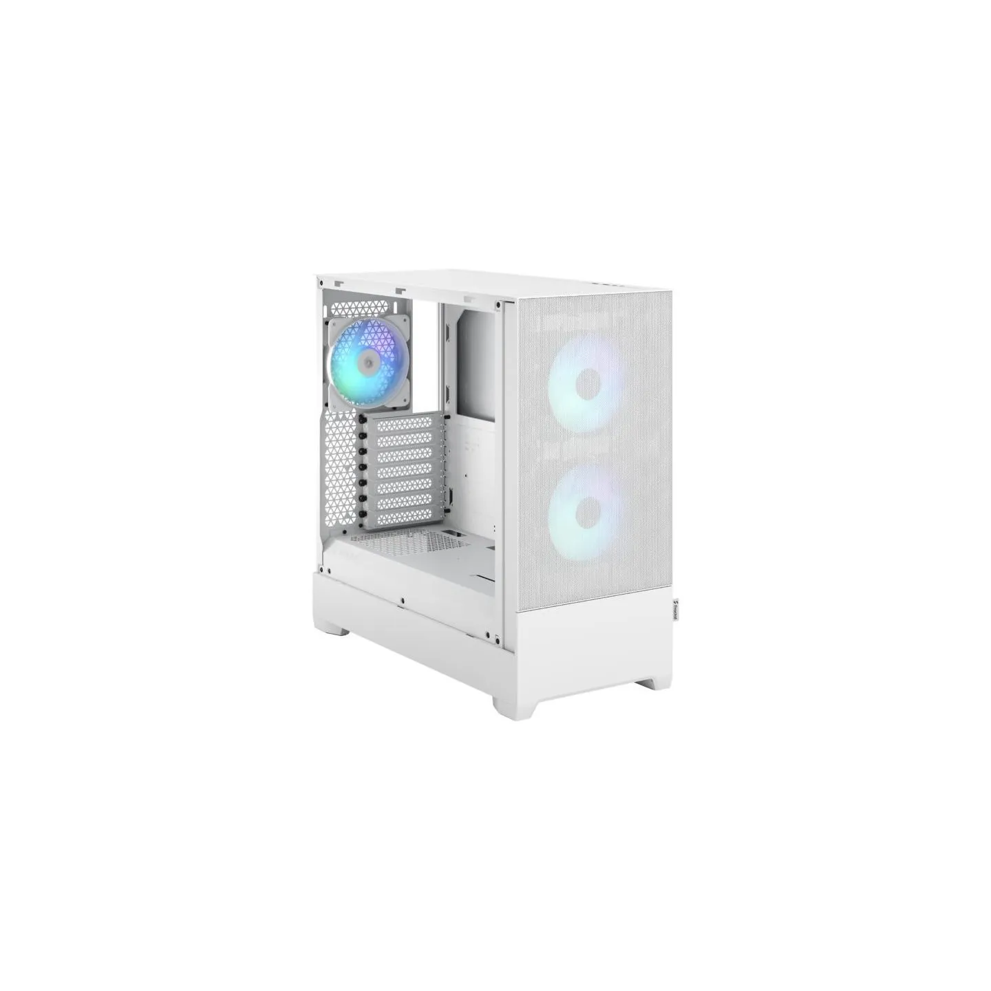 Fractal Design | Pop Air RGB | Side window | White TG Clear Tint | ATX, mATX, Mini ITX | ATX