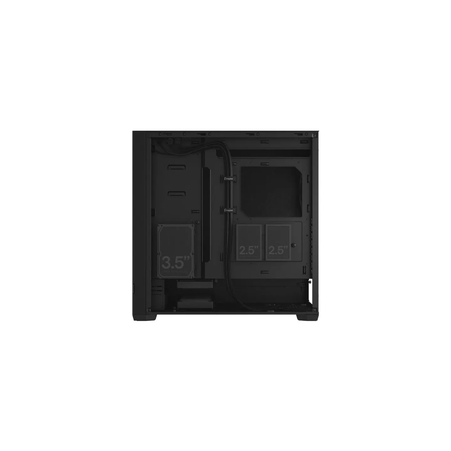 Fractal Design | Pop XL | Side window | Black Solid | E-ATX up to 280 mm, ATX , mATX, Mini ITX | ATX