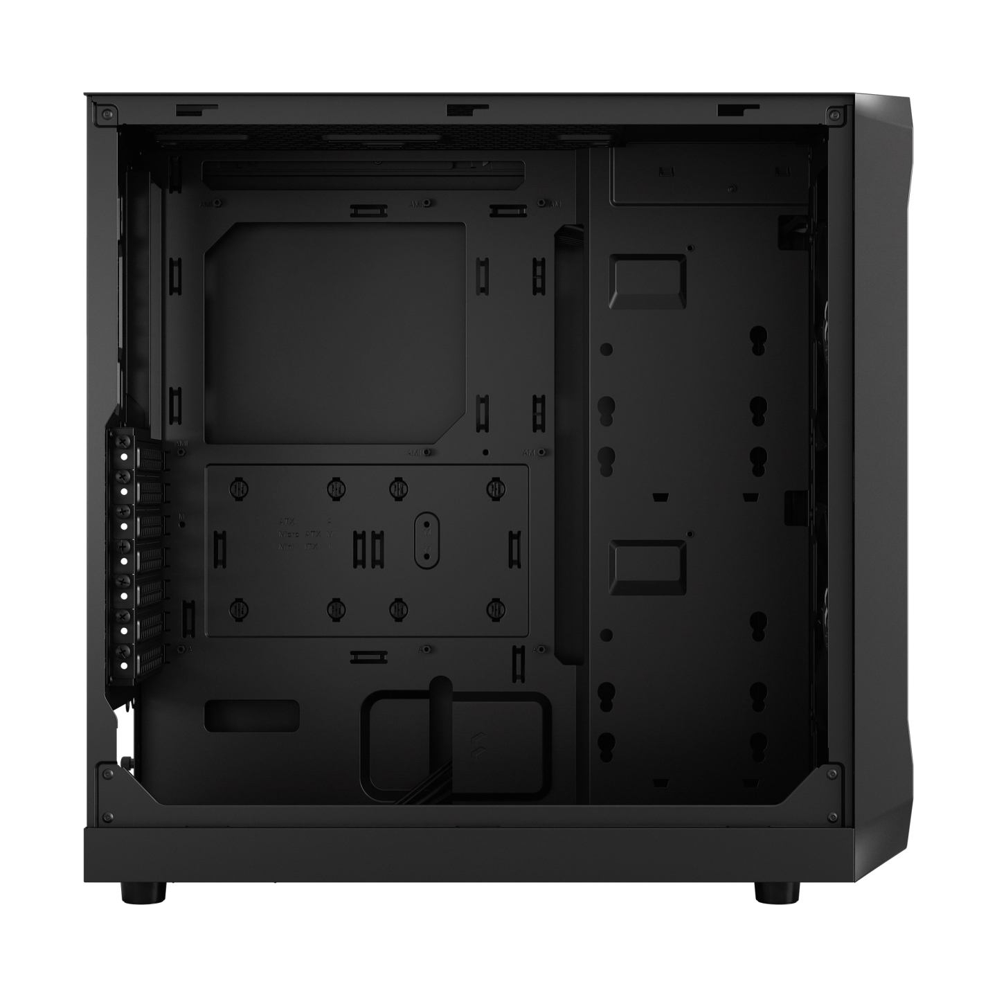 Fractal Design | Focus 2 | Side window | Black TG Clear Tint | Midi Tower | ATX