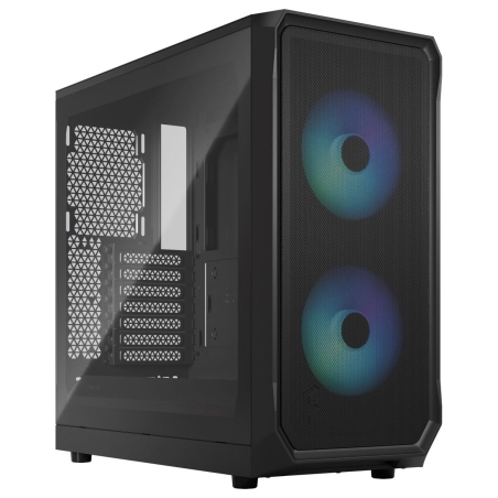 Fractal Design FDE Focus 2 RGB Black TG Clear Tint