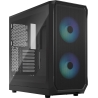 Fractal Design | Focus 2 | Side window | RGB Black TG Clear Tint | Midi Tower | ATX