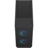 Fractal Design | Focus 2 | Side window | RGB Black TG Clear Tint | Midi Tower | ATX