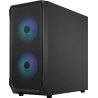 Fractal Design | Focus 2 | Side window | RGB Black TG Clear Tint | Midi Tower | ATX