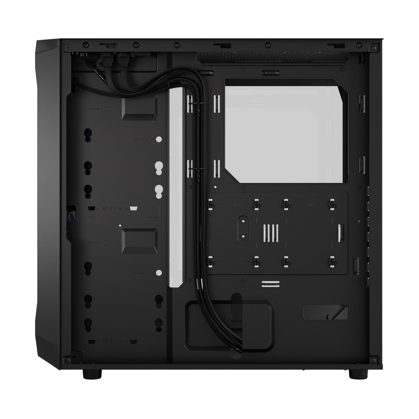 Fractal Design FDE Focus 2 RGB Black TG Clear Tint