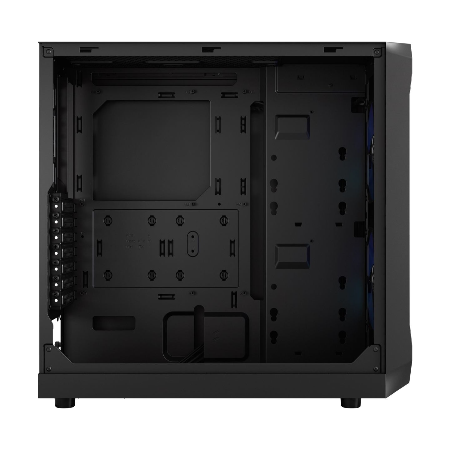 Fractal Design | Focus 2 | Side window | RGB Black TG Clear Tint | Midi Tower | ATX