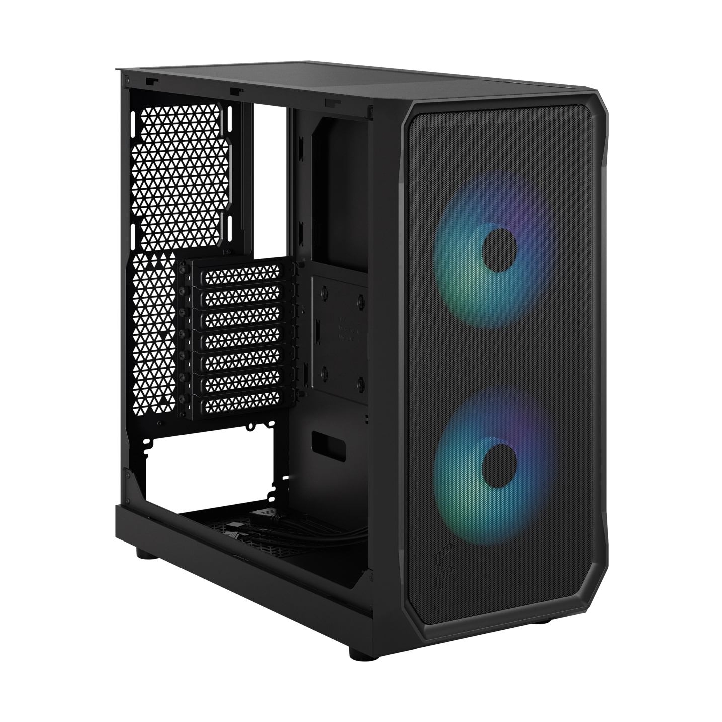 Fractal Design FDE Focus 2 RGB Black TG Clear Tint