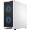 Fractal Design | Focus 2 | Side window | RGB White TG Clear Tint | Midi Tower | ATX