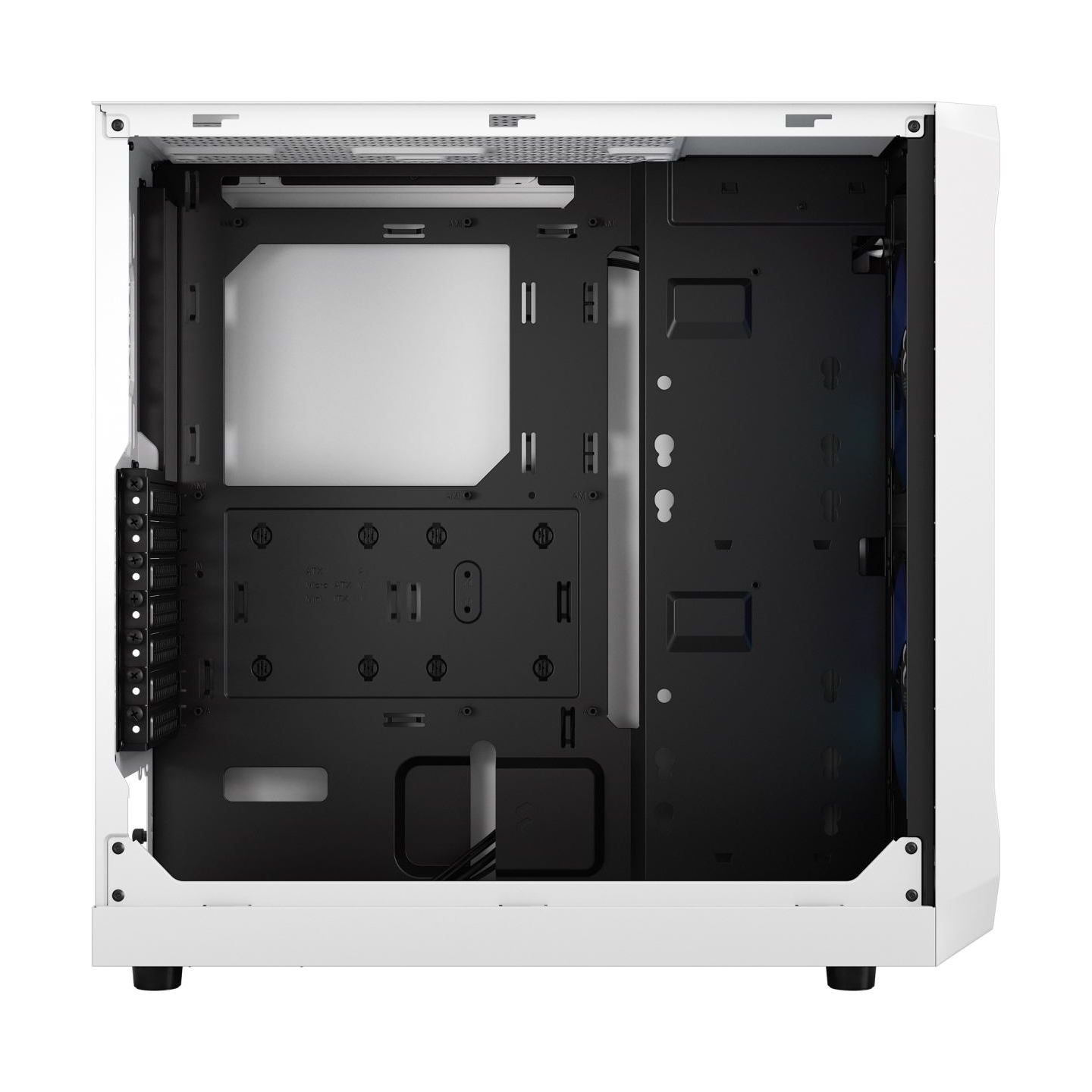 Fractal Design FDE Focus 2 RGB White TG Clear Tint