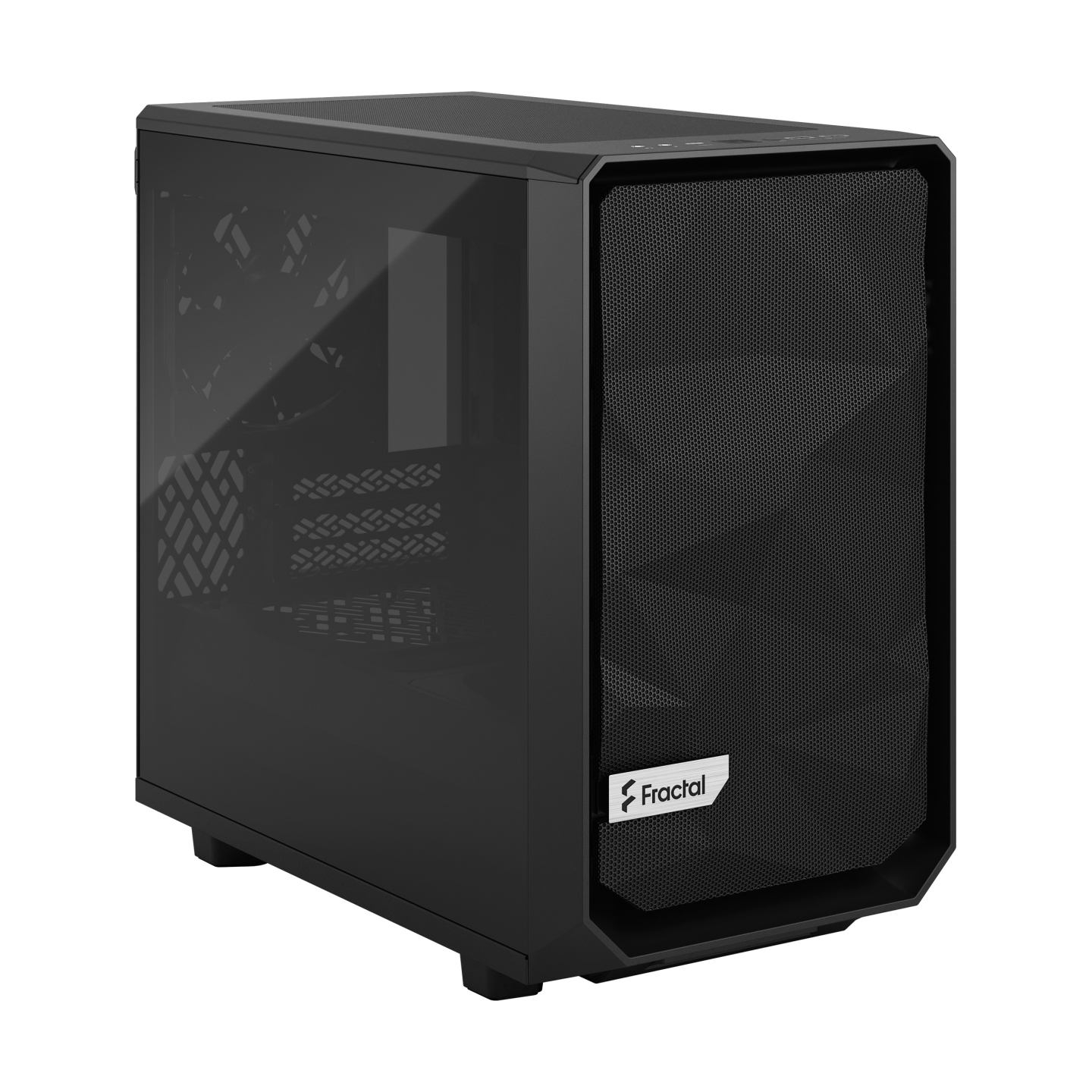 Fractal Design | Meshify 2 Nano | Side window | Black TG dark tint | ITX | ATX
