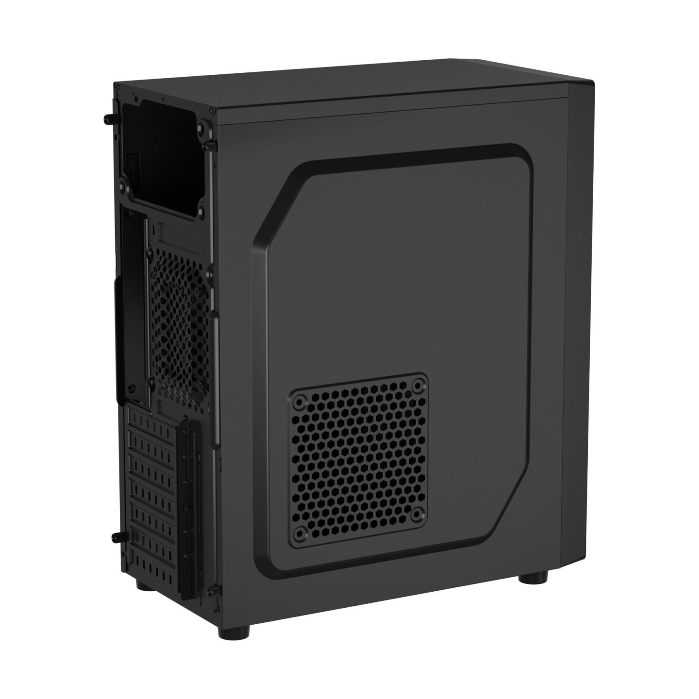 Genesis PC Case | Natec Aracanta | Black | Midi Tower