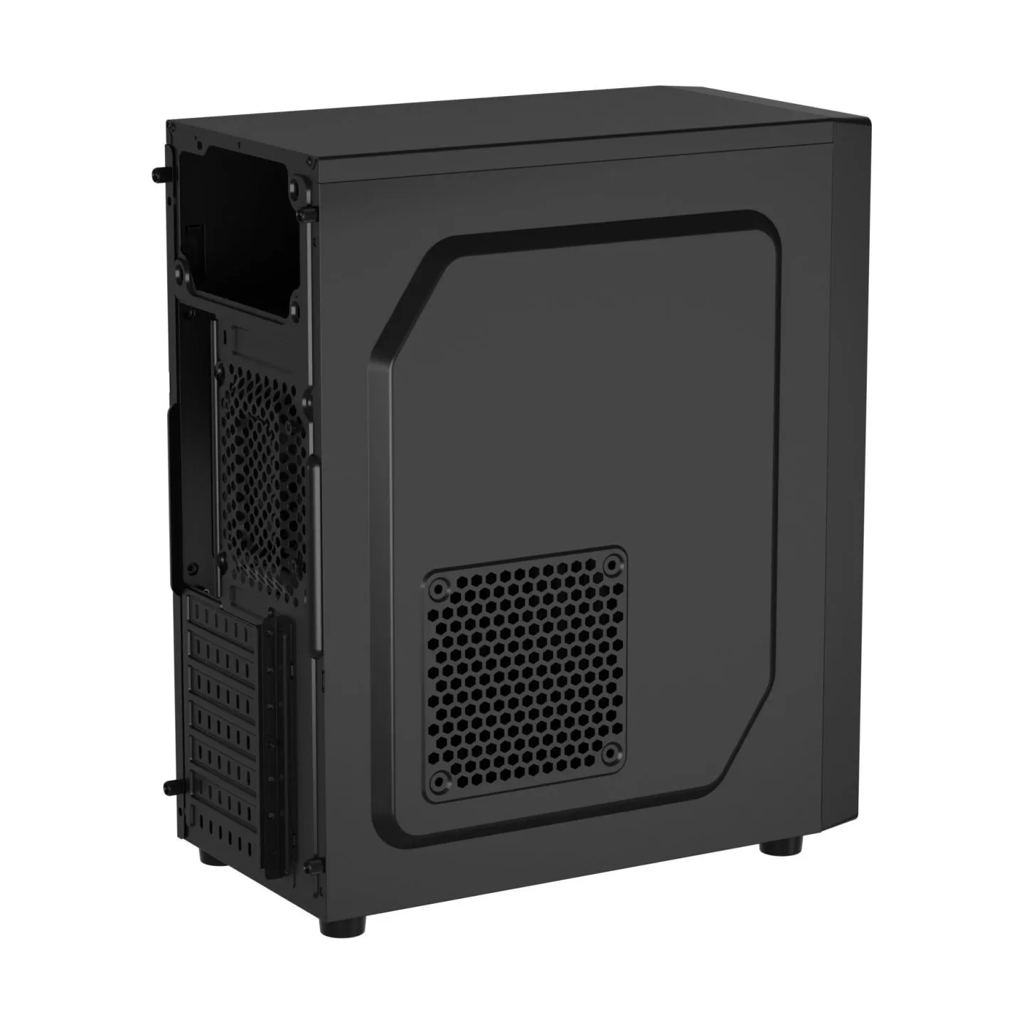 Genesis PC Case | Natec Aracanta | Black | Midi Tower