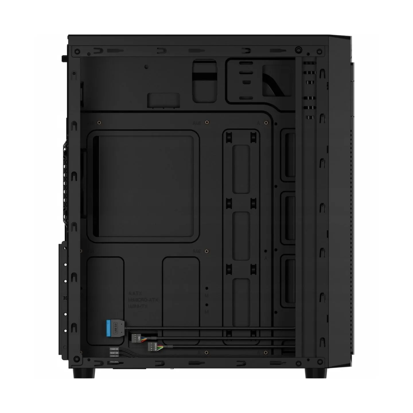 Genesis PC Case | Natec Aracanta | Black | Midi Tower