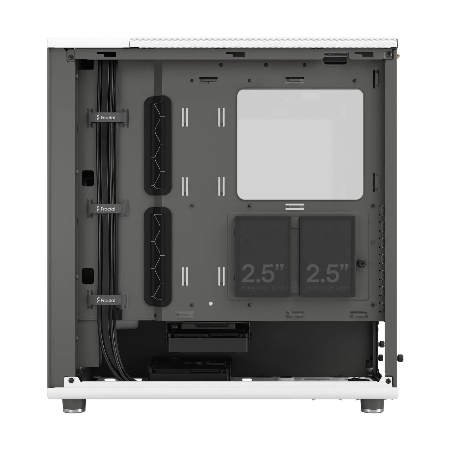 Fractal Design North Chalk White TG Clear Tint | Fractal Design