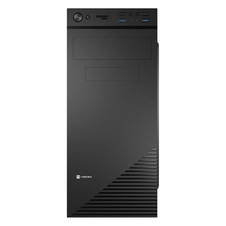 Natec | PC case | Cabassu G2 | Black | Midi Tower | ATX