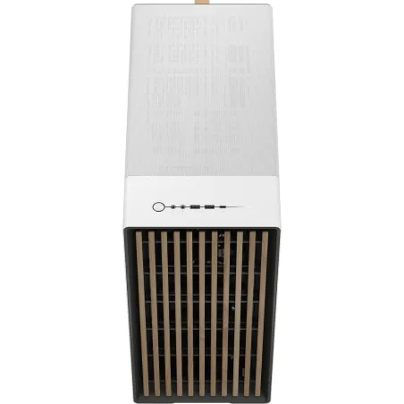 Fractal Design PC case North XL Chalk White TG Clear