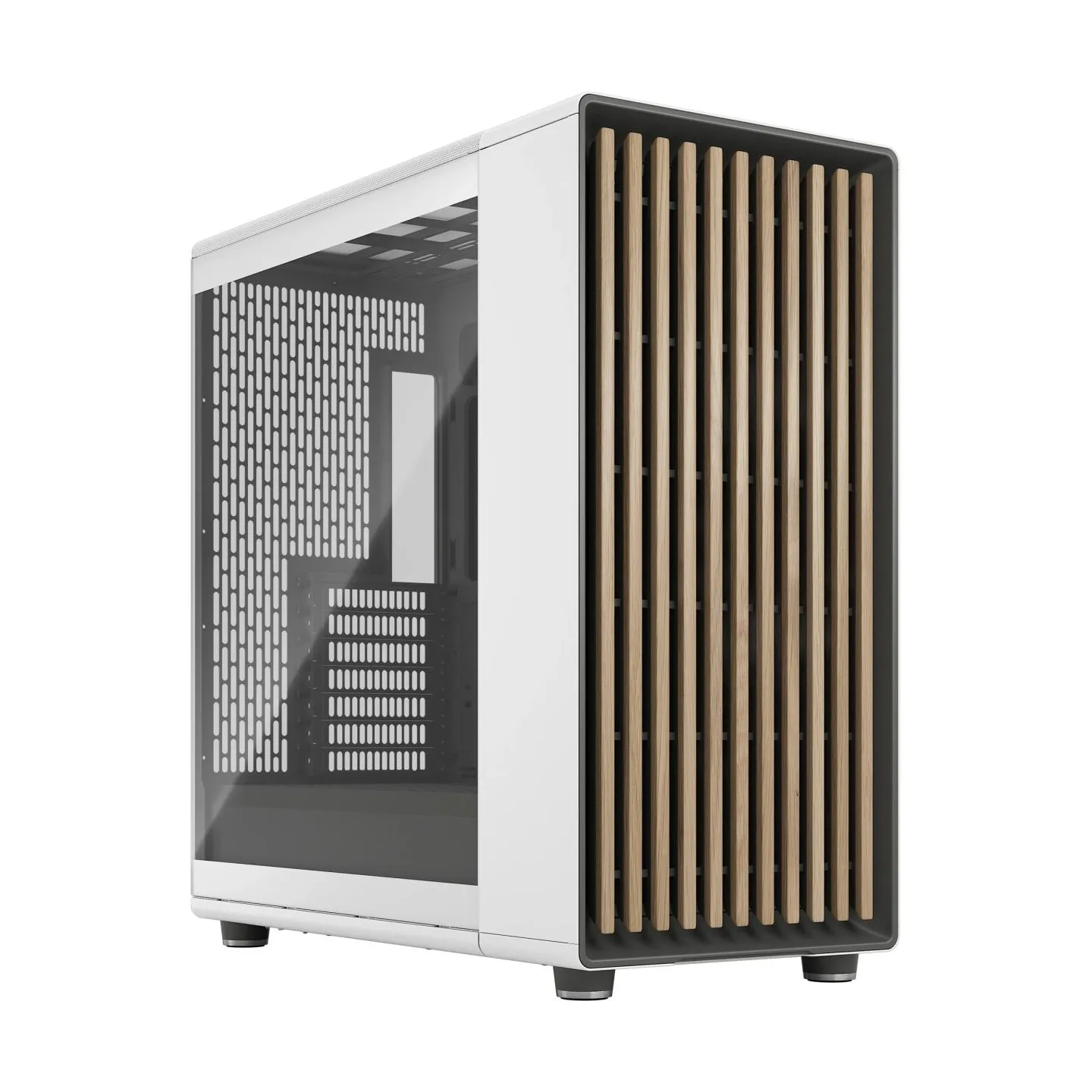 Fractal Design PC case North XL RC Chalk White TG Clear