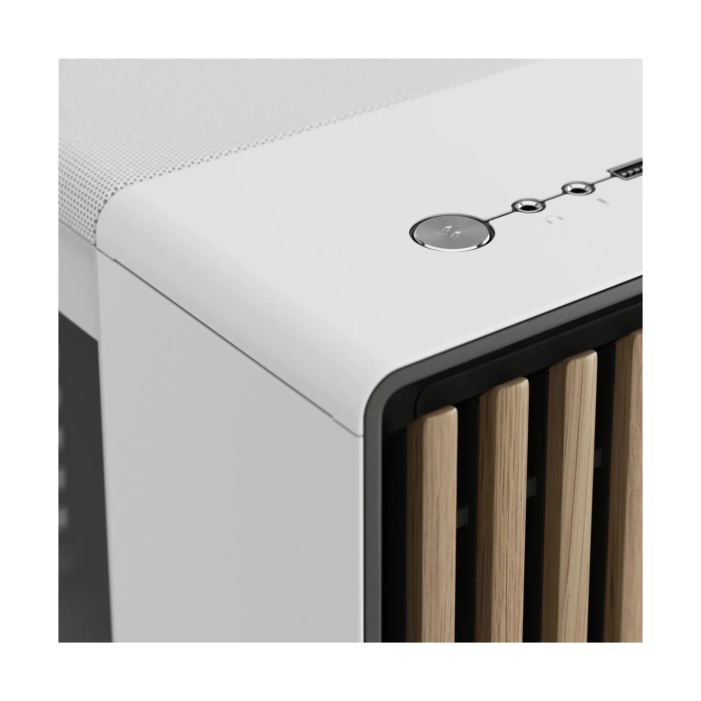 Fractal Design PC case North XL RC Chalk White TG Clear