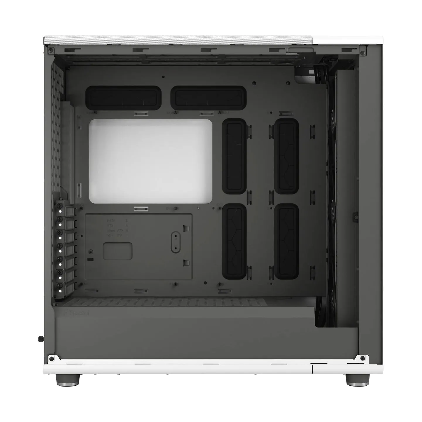 Fractal Design PC case North XL RC Chalk White TG Clear