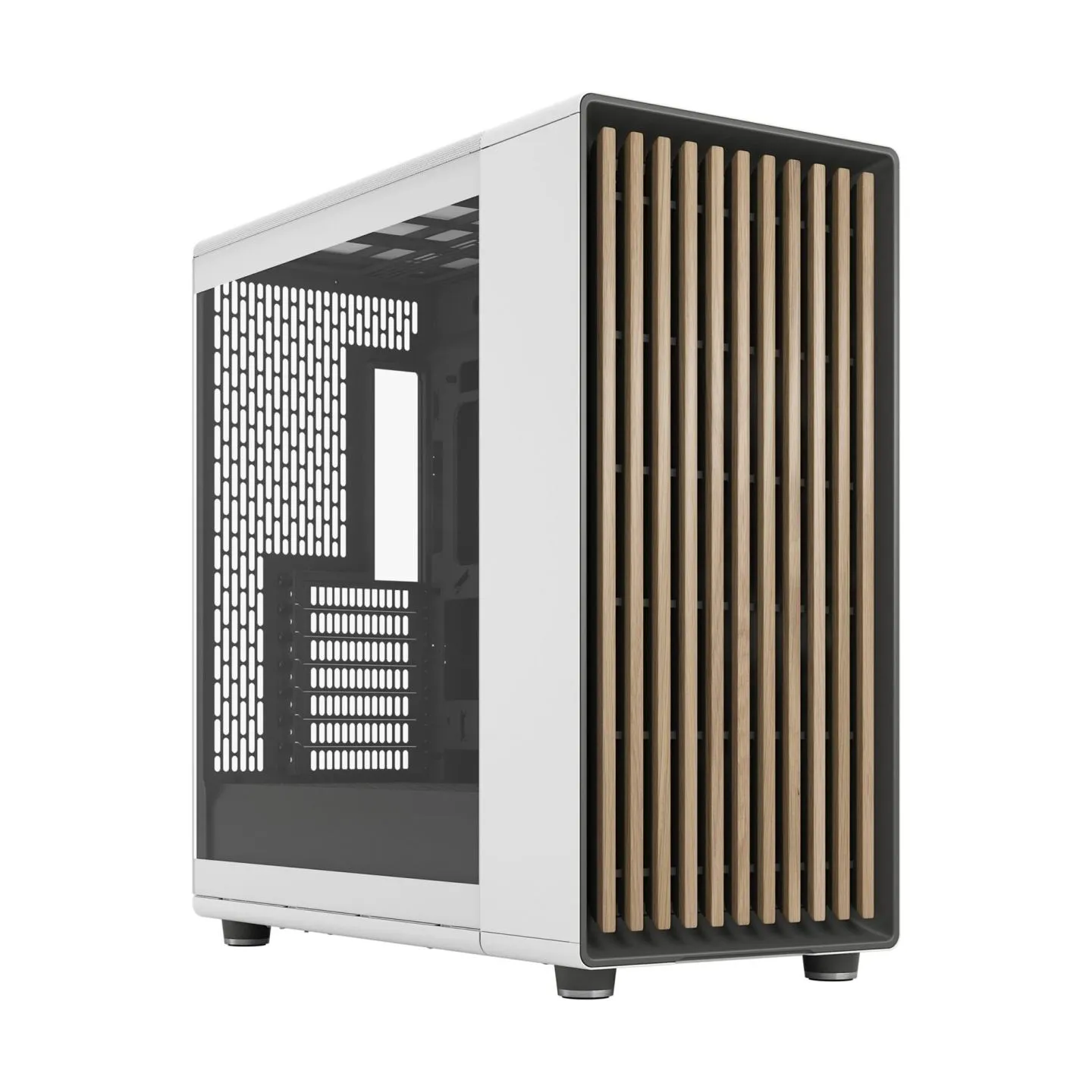 Fractal Design PC case North XL RC Chalk White TG Clear