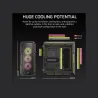 Corsair PC Case | iCUE LINK 5000T LX RGB | Black | Mid-Tower